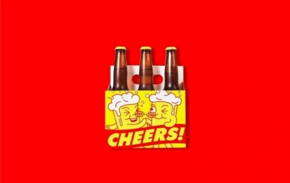 超萌的披薩店品牌視覺形象VI設計